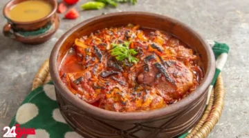 طاجن الكوارع بالسبانخ والحمص.. خلطة مبتكرة ستغير فكرتك عن الأكلات التقليدية